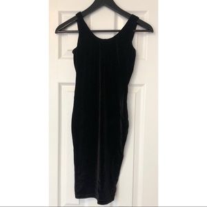 American Apparel- Velvet Body Con Dress